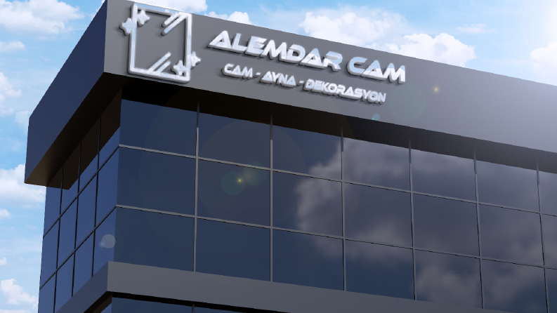 Alemdar Cam Mockup Çalışması