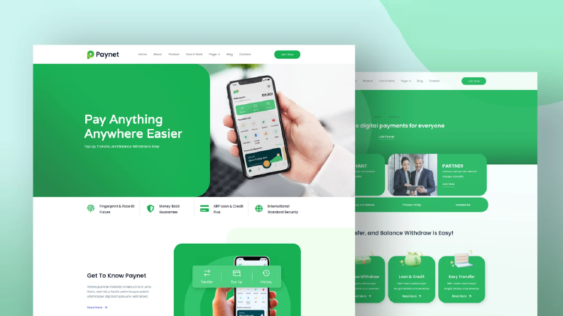 Paynet Ödeme Platformu Web Sitesi