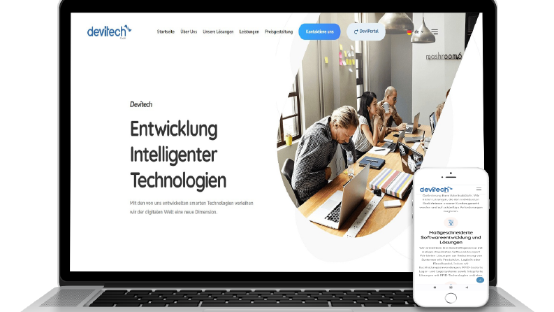 DevItech Web Tasarım Çalışması