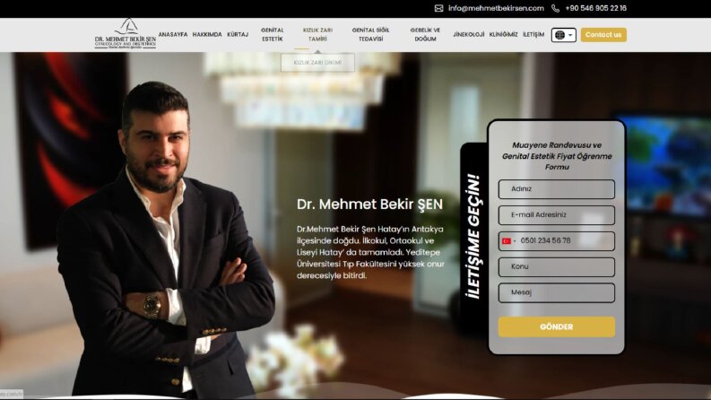 Kurumsal Klinik ve Doktor Web Sitesi Geliştirme