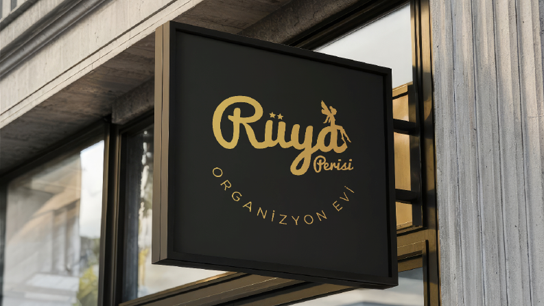 "RÜYA PERİSİ ORGANİZASYON EVİ" LOGO TASARIMI