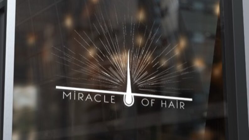 Miracle Of Hair Logo tasarımı ve Mockup