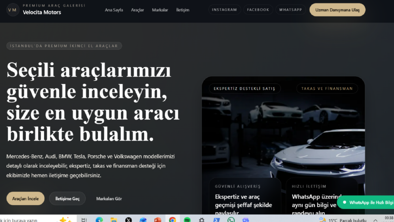 Web Sitesi Geliştirme