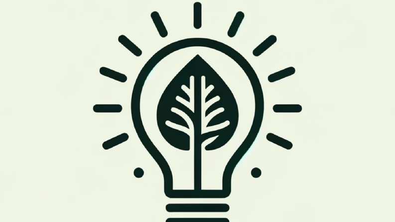 Enerji üretim şirketi için bir logo