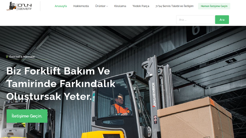 Modern ve Kullanıcı Dostu Kurumsal Site