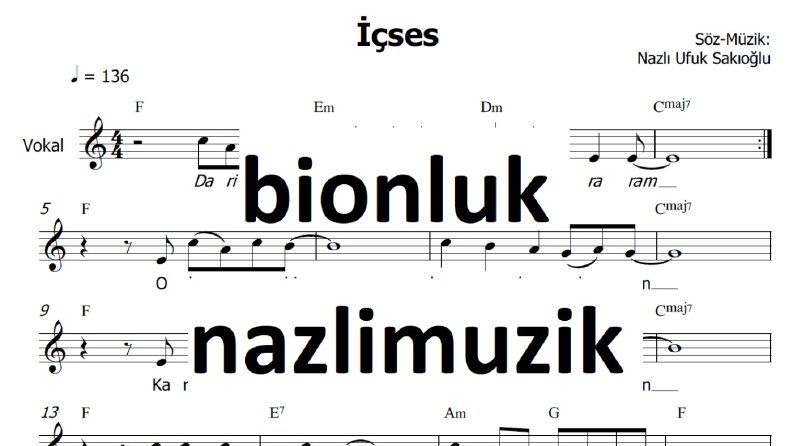 Nota örneği