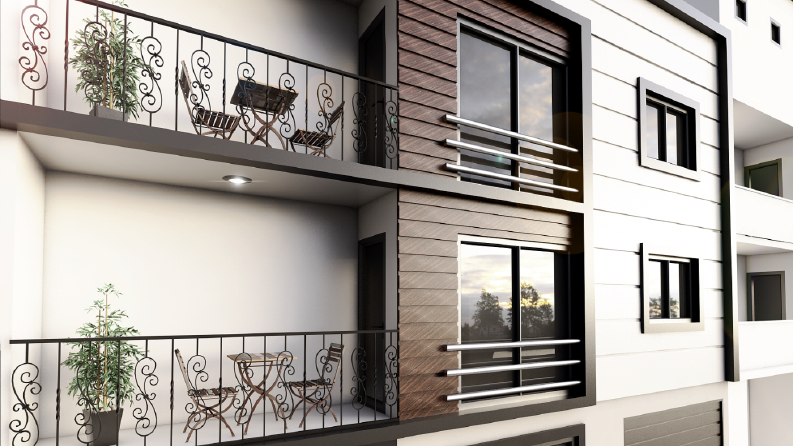 3D Dış Cephe Modelleme