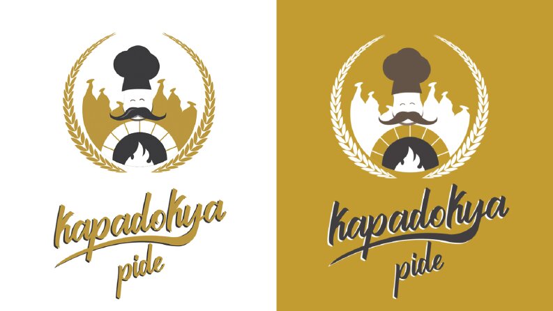 Kapadokya Pide Logo Tasarımı