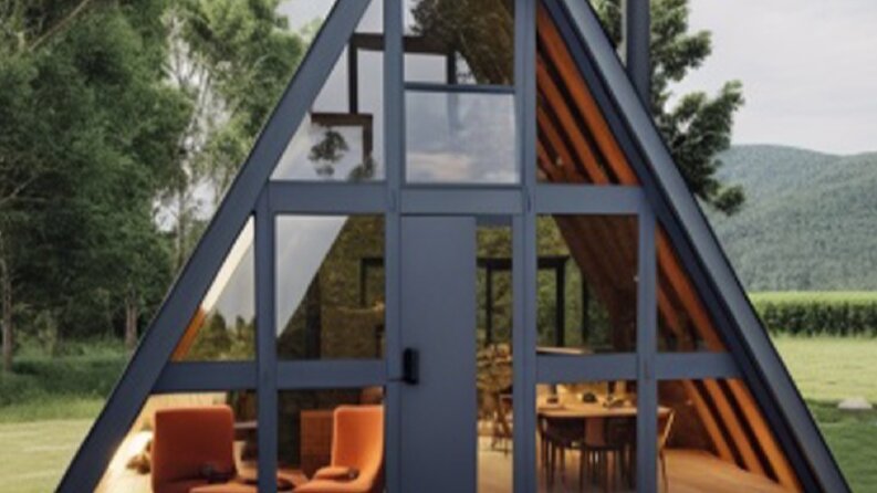A frame Tinyhouse
