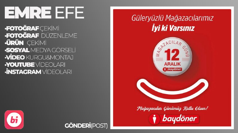 Sosyal medya post