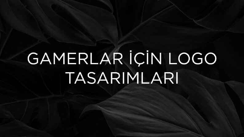 Gamerlar İçin Logo Tasarımlarım