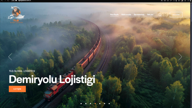 Lojistik Web Site Çalışmam