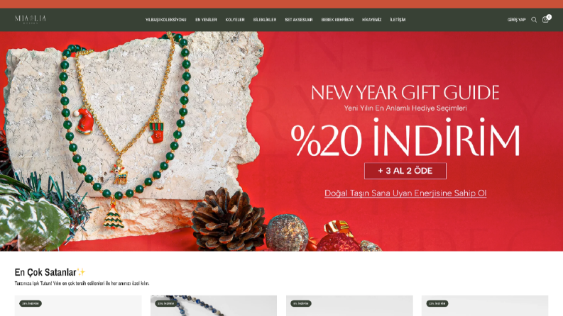 Mia Lia Shopify Site Yapımı