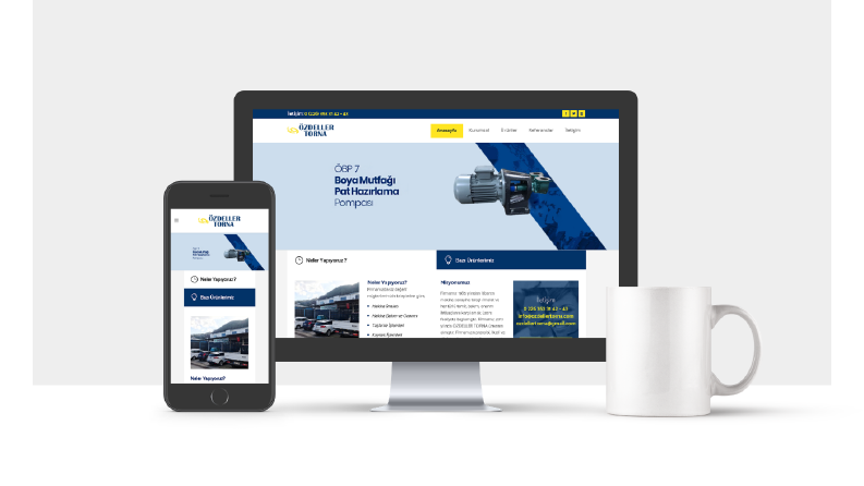 Makine-Enerji Sektörü Kusursuz Websiteleri
