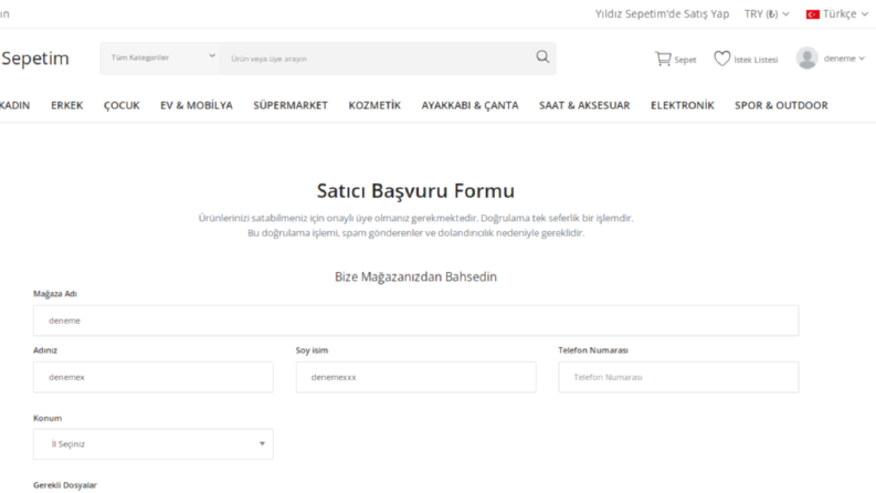 E - Ticaret Porfolyom
