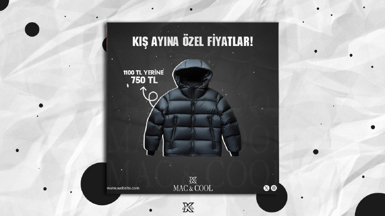 Mont - Sosyal medya tasarımı