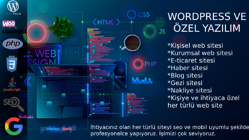 İhtiyaca Özel Web Tasarım & Yazılım