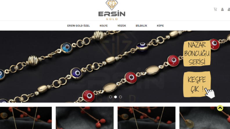 Ersin Gold - E-Ticaret Sitesi