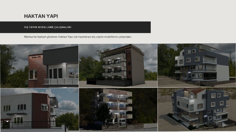 Dış Cephe Modelleme Çalışmaları
