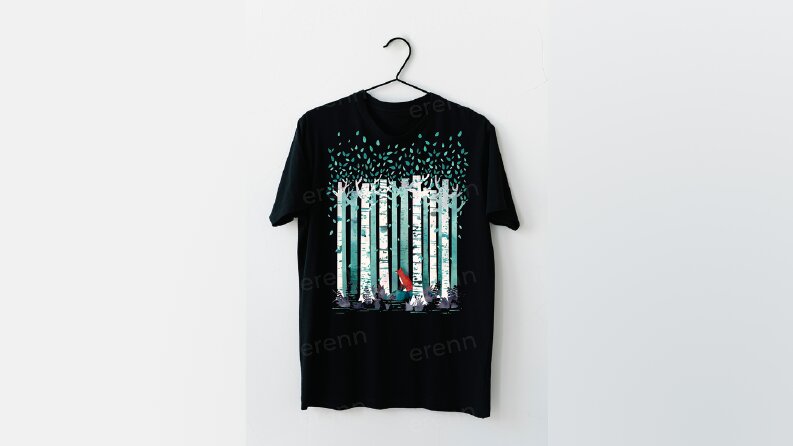 T-shirt konsept tasarımı