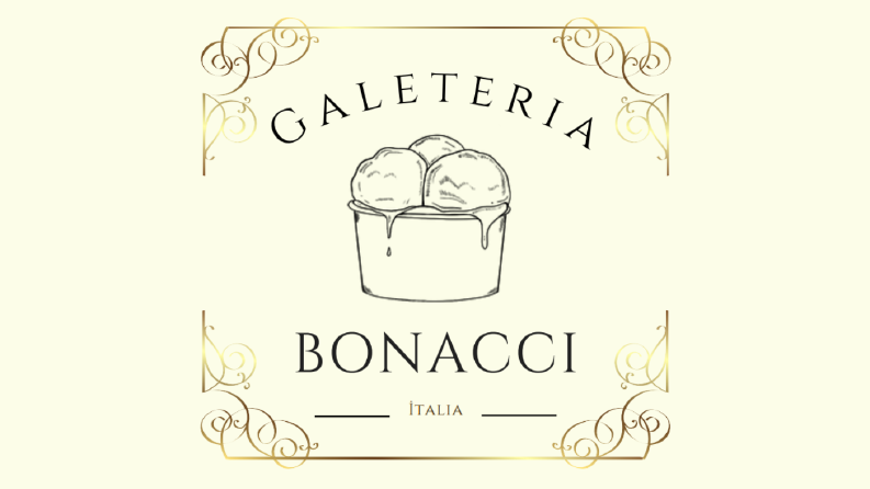 Galetaria Bonacci logo tasarımı