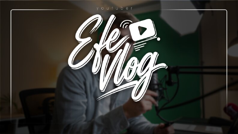 Efe Vlog İmza Logo