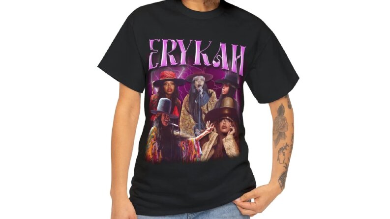 Erykah Tshirt Tasarımı