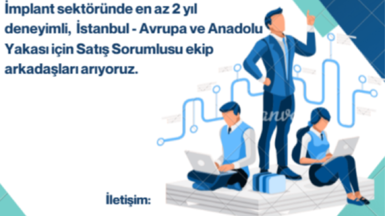 Satış Sorumlusu İlanı 