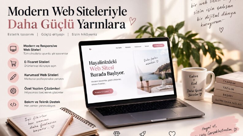 modern ve uyumlu web sitesi