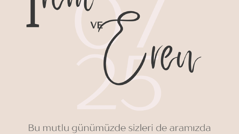 Davetiye tasarımları