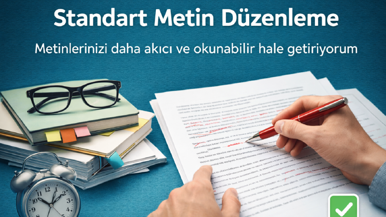 metin düzenleme örneği