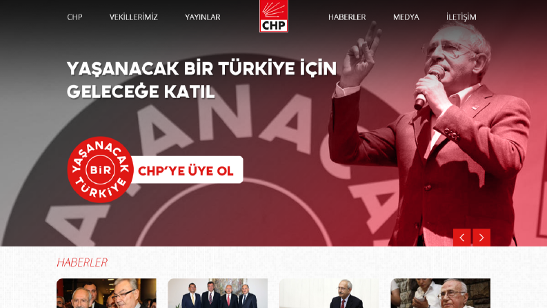 Siyasi Parti Redesign Proje