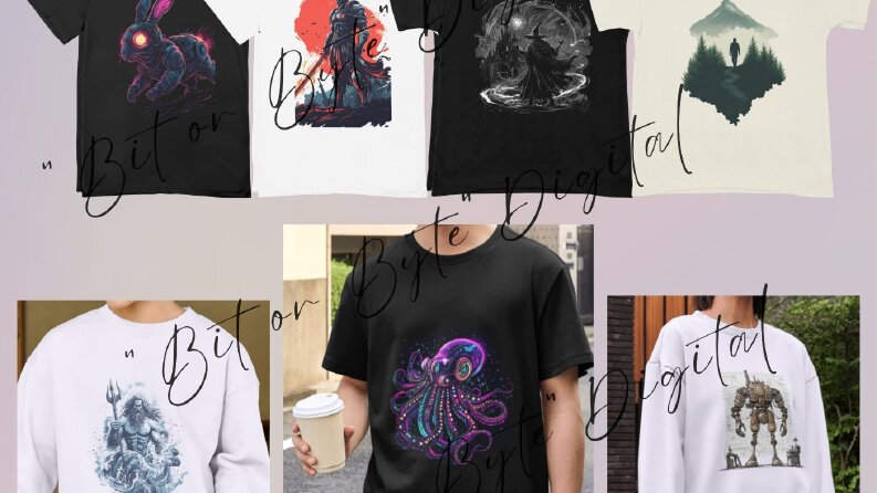 Kişiye Özel T-shirt Tasarımları ve Mockup