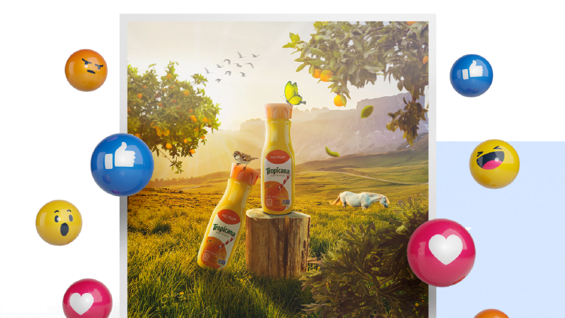 Tropicana Sosyal Medya Post Tasarımı