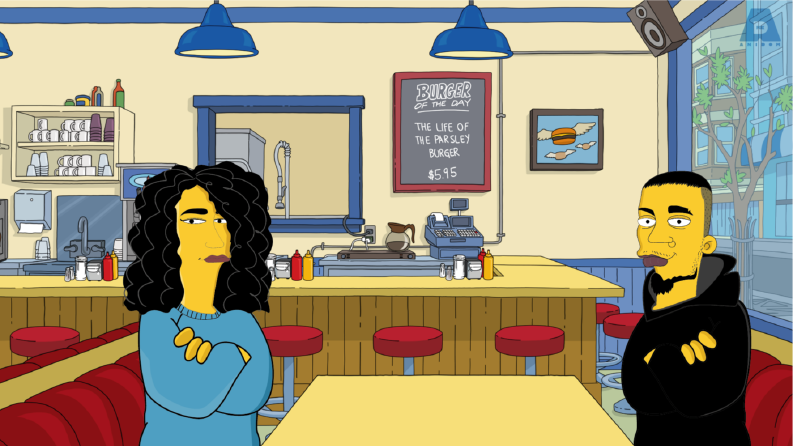 Simpsons Style