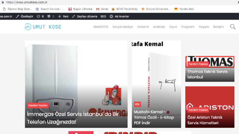 Umut Köse Blogu