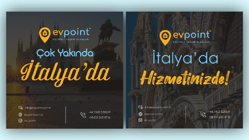 Evpoint.com sosyal medya tasarımı