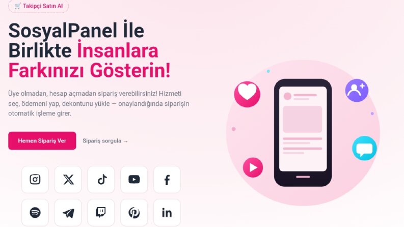 Sosyal panel smm takipçi satış sistemi 