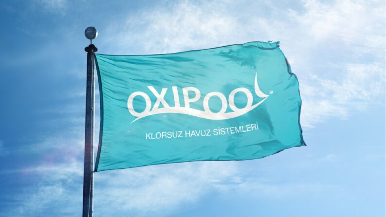 oxipool havuz sistemleri logo çalışması