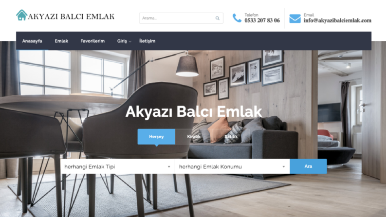 Emlak İlan Sayfası