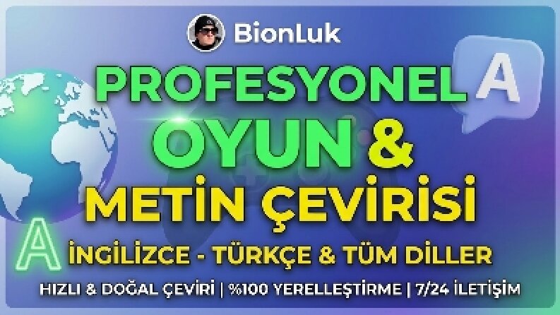 Profesyonel Metin Çevirisi & Akıcı Yerelleştirme Hizmetleri