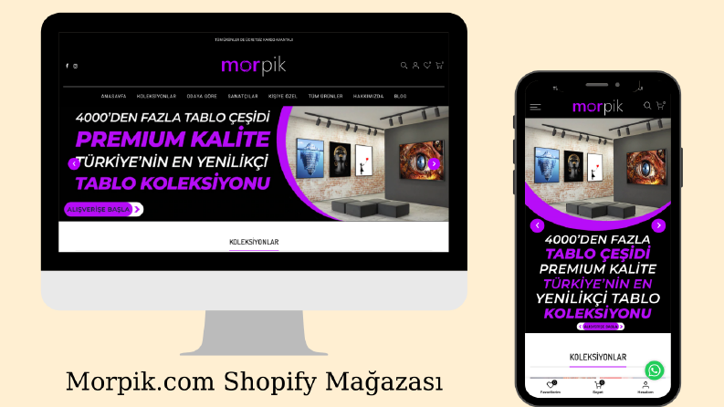Morpik.com Shopify Mağazası