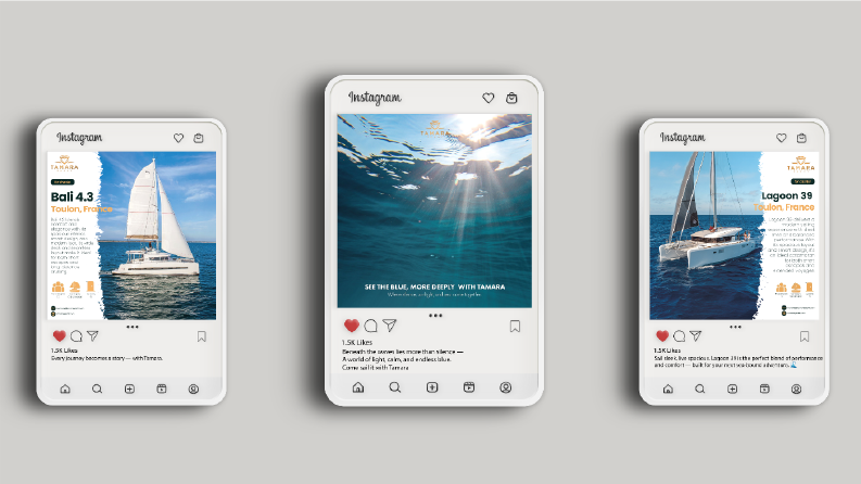  Yat & Tekne Firmaları için Instagram Tasarımı