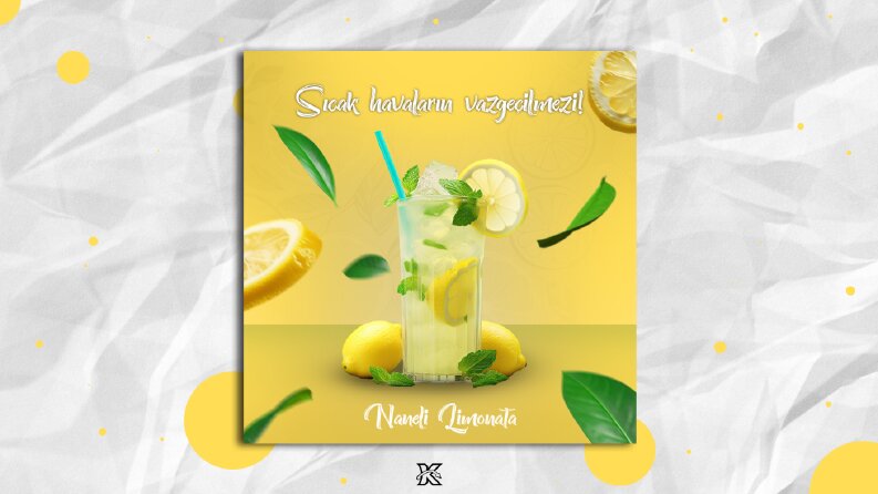 Limonata / Sosyal medya tasarımı