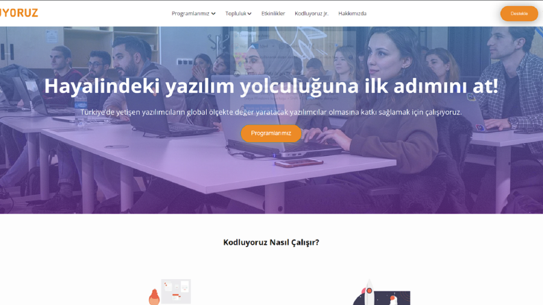 Kodluyoruz.org Klon Sitesi