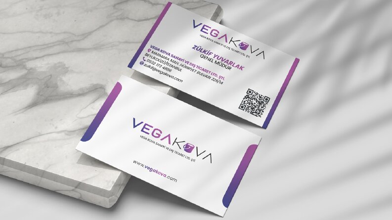 Vega Kova Kartvizit Tasarımı