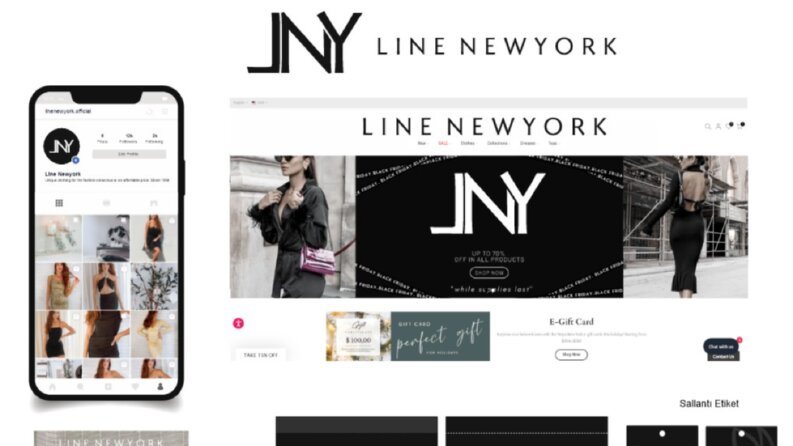 Line Newyork Kurumsal Logo Çalışması