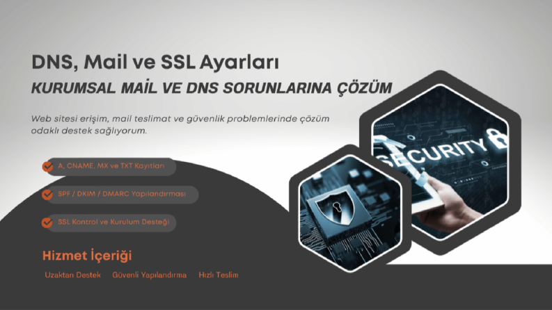 Kurumsal mail ve DNS yapılandırması