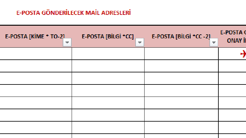 Toplu Mail ve Ek Gönderme