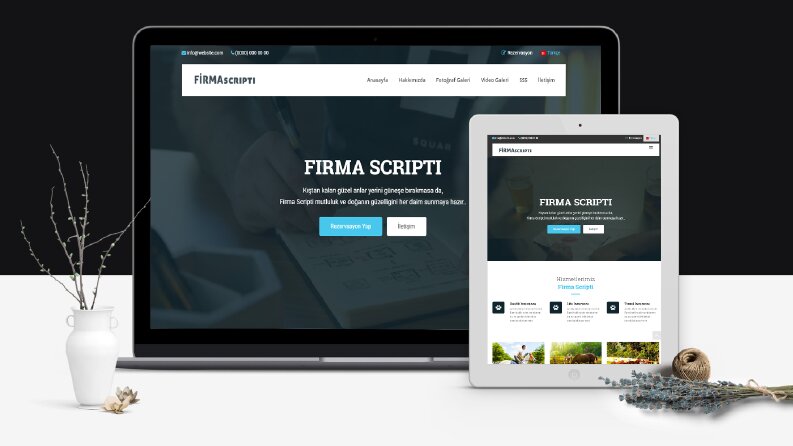 Kurumsal Firma web site çalışmamız